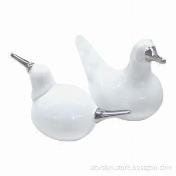 Ceramic animals-shaped home decoration crafts